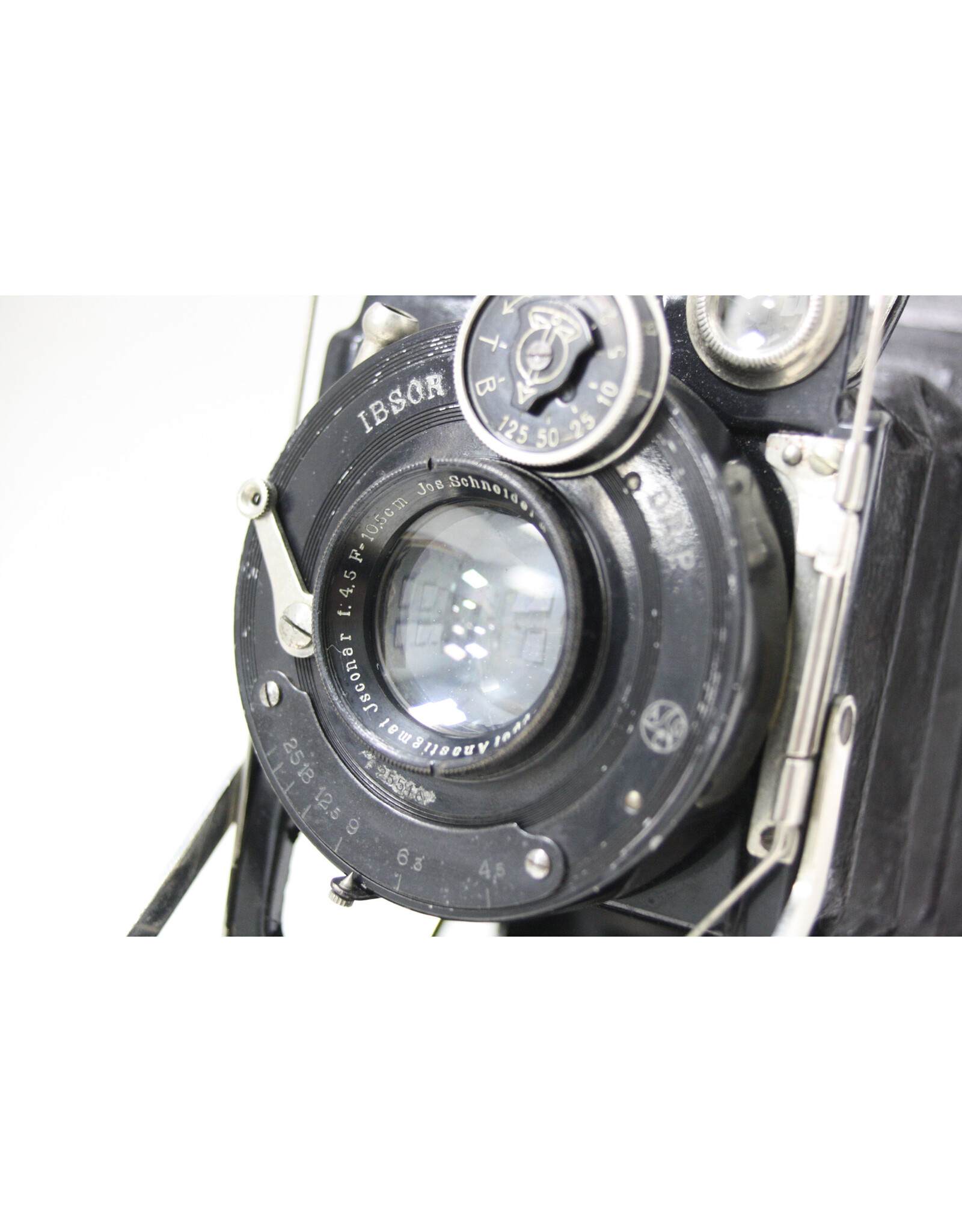 KW Dresden Rare VINTAGE Slim KW Dresden Etui camera 6x9 cm Schneider Jaconar 4.5/10.5 cm lens