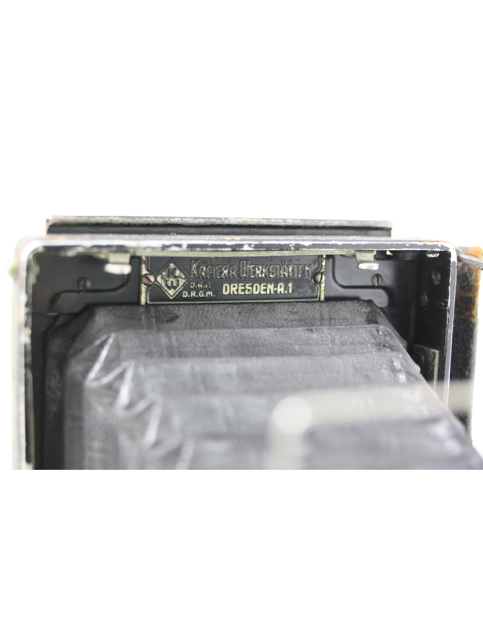 KW Dresden Rare VINTAGE Slim KW Dresden Etui camera 6x9 cm Schneider Jaconar 4.5/10.5 cm lens
