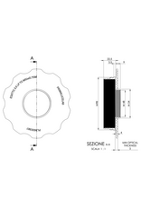 PrimaLuceLab PrimaLuce Lab Adapter from M98 to M54 with stop ring for ESATTO 3,5” LP