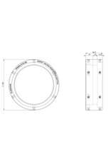 PrimaLuceLab PrimaLuceLab  Adapter ESATTO 3" for SkyWatcher ESPRIT 100 EDX