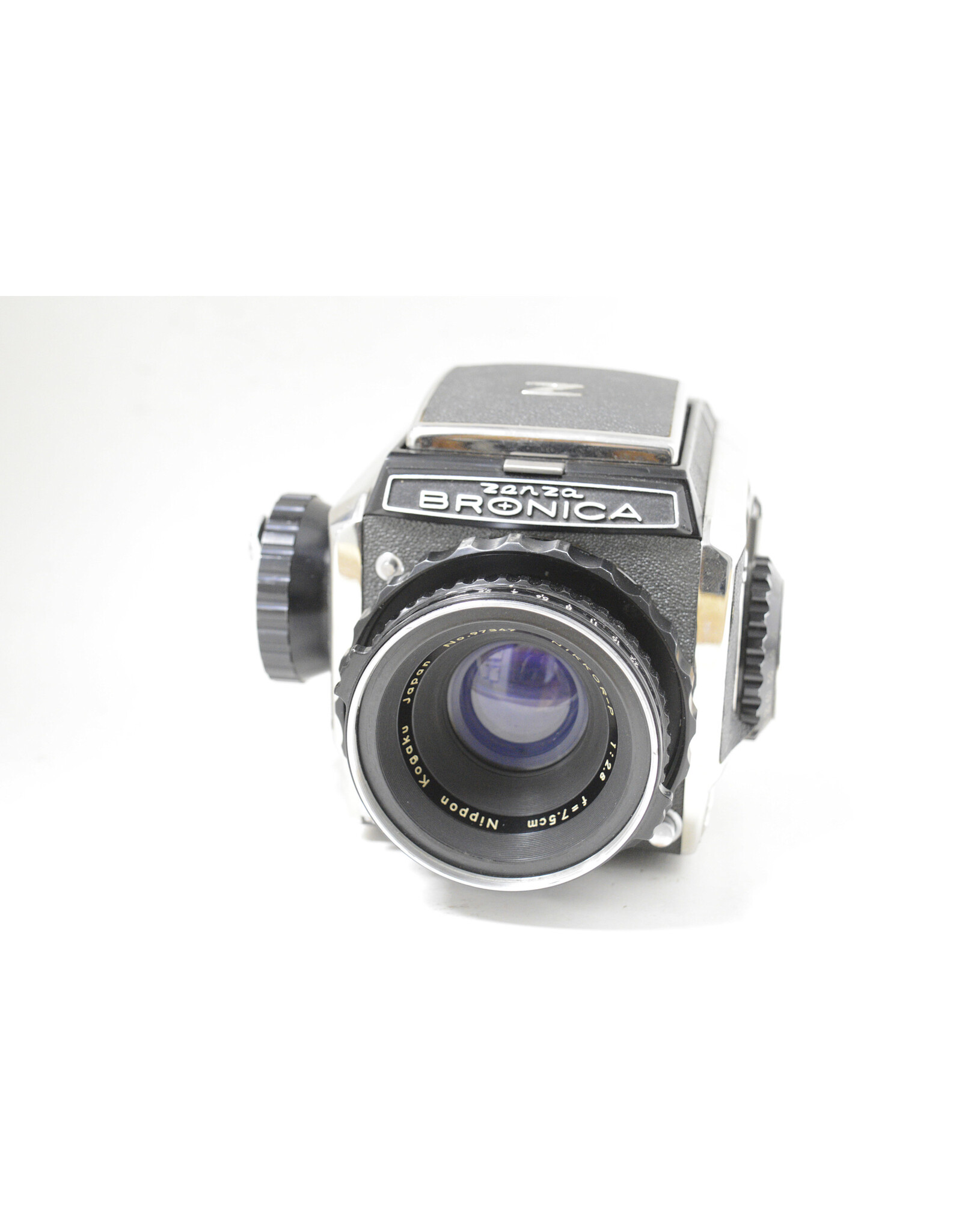 Bronica Zenza Bronica S2 6x6 with Nikkor-P 7.5cm f2.8 (Pre-Owned)