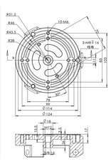 iOptron iOptron Carbon Fiber Tripod for HEM27, CEM40, SkyHunter, SkyGuider - 8061A