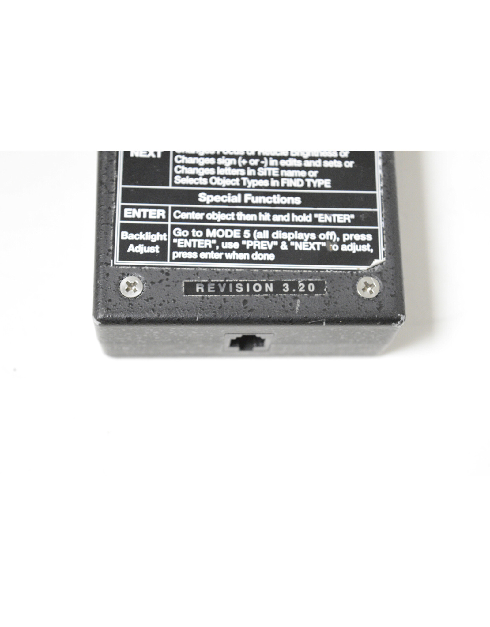 Meade Meade LX200 CLASSIC Controller - FULLY TESTED! Revision 3.2