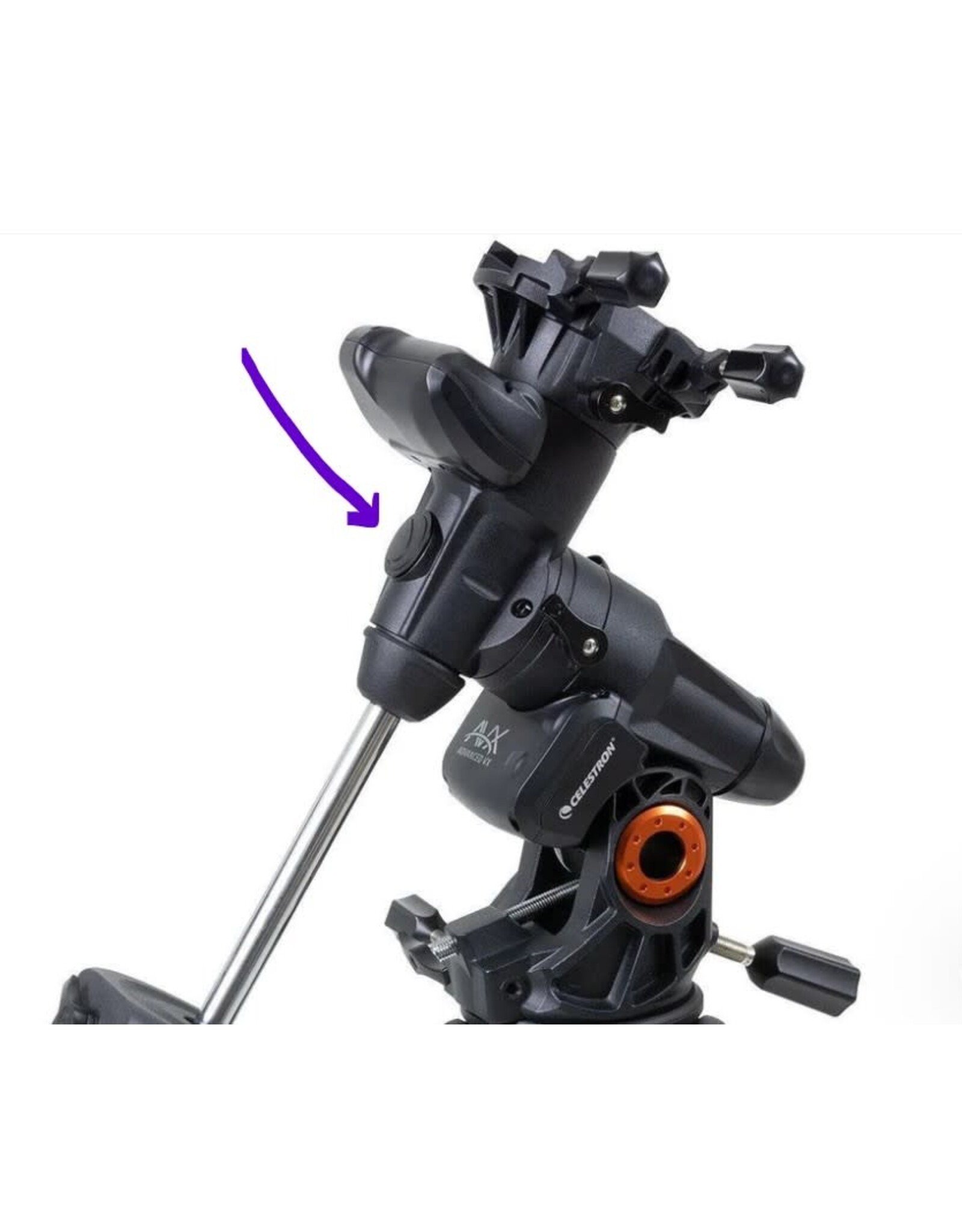 Celestron Front Polarscope Port Cover for Celestron AVX Mount and similar (34mm Inner Diameter) (LIMITED QUANTITIES!)