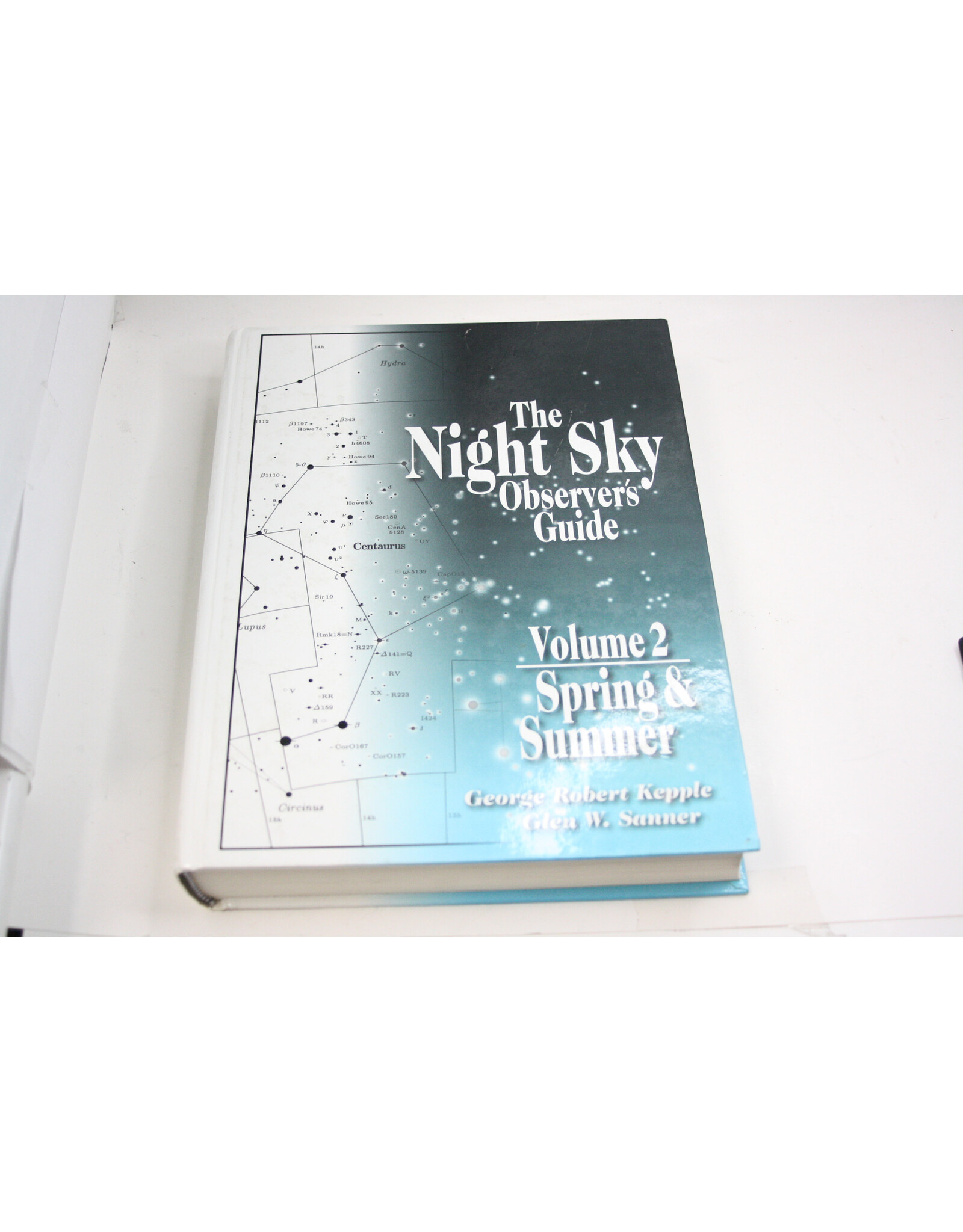 The Night Sky Observer's Guide: Volume 2 Spring and Summer - Hardcover Book (Pre-owned)