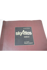 SkyAtlas 2000.0 2nd Edition - Leather Cover Spiral Book - (Pre-owned)
