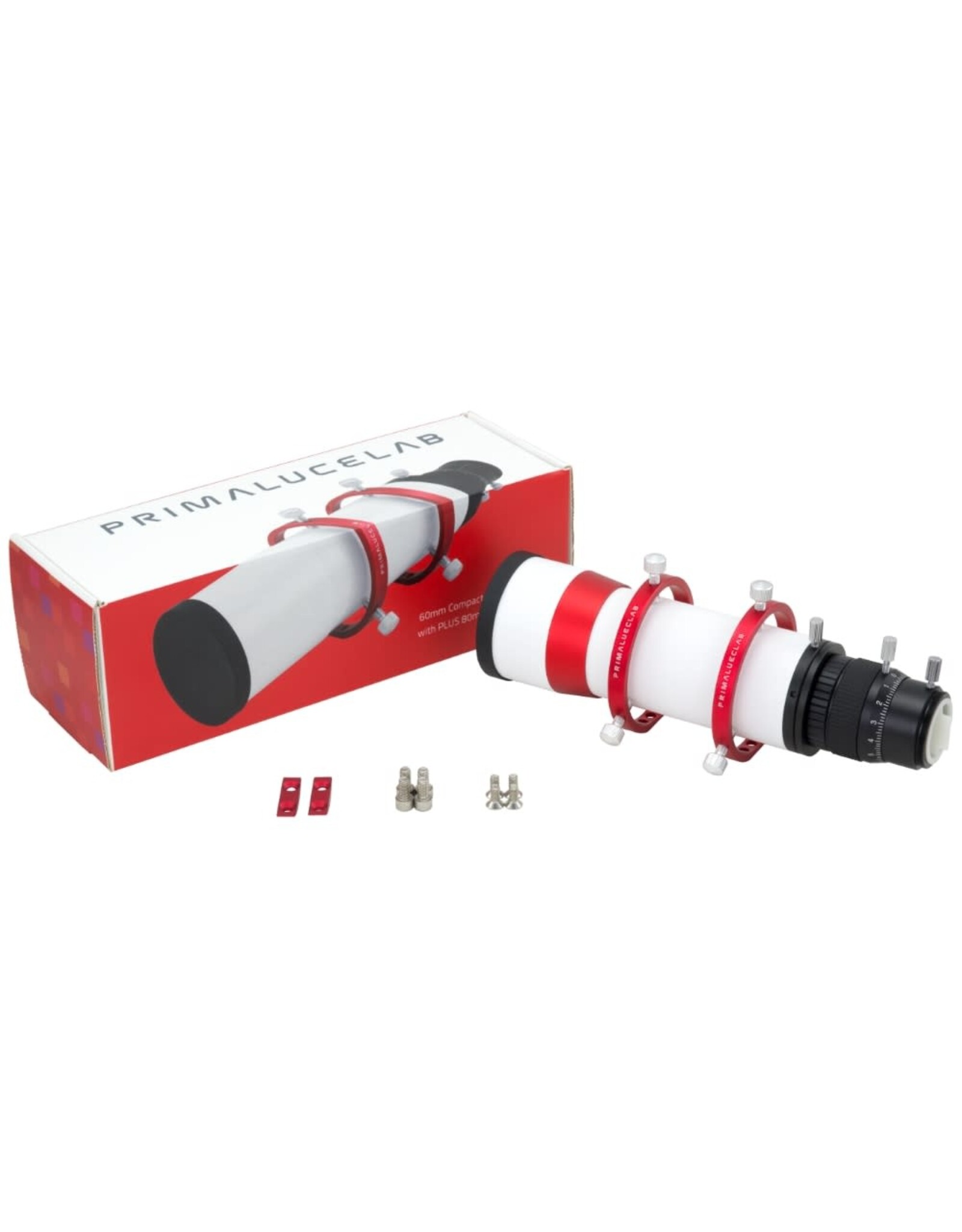 PrimaLuceLab PrimaluceLab 60mm Compact Guidescope with PLUS 80mm guide rings - PLLCG60 (dicontinued)