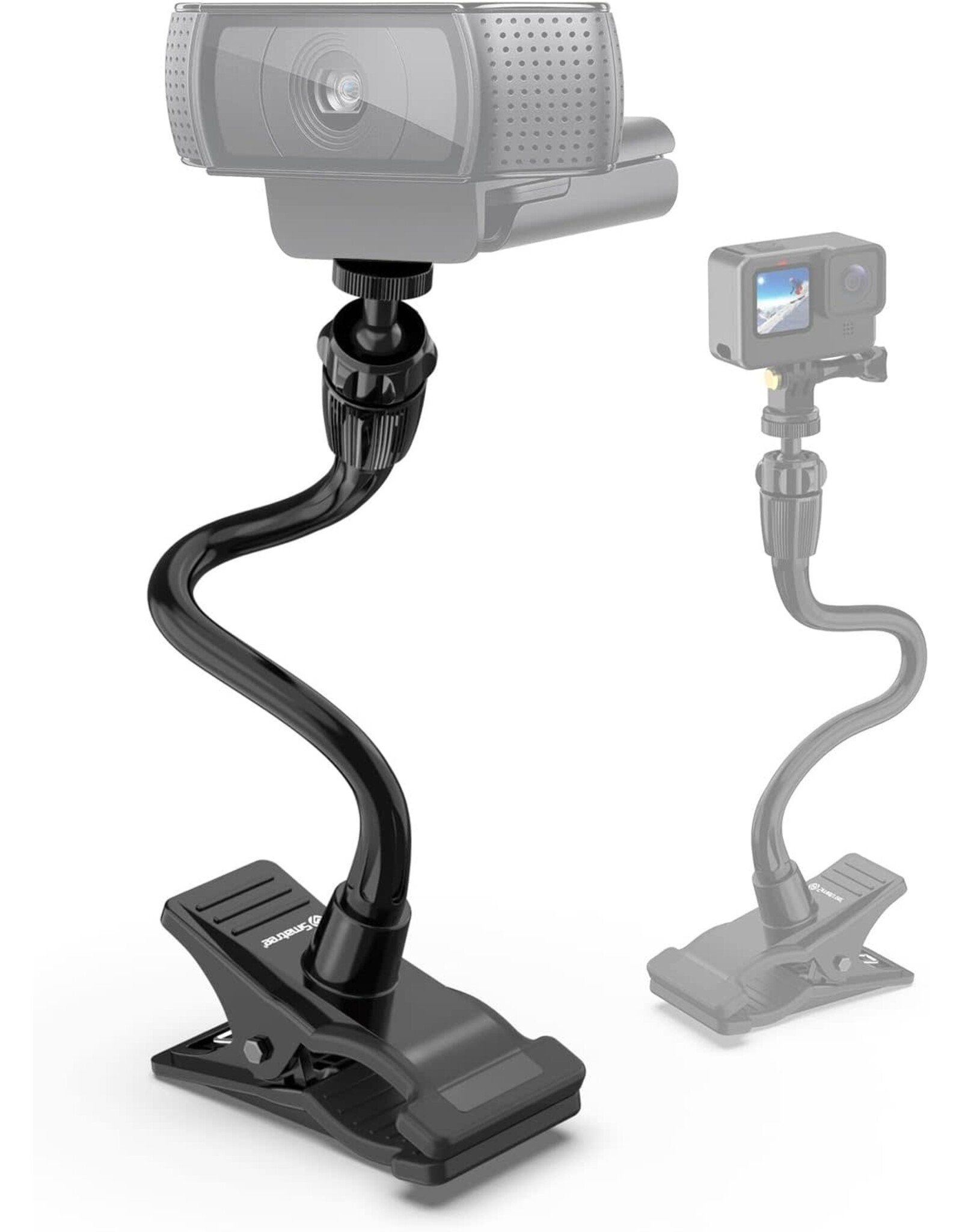 Smatree Flexible Jaws Flex Clamp Mount Gooseneck Extension  (OPEN BOX)