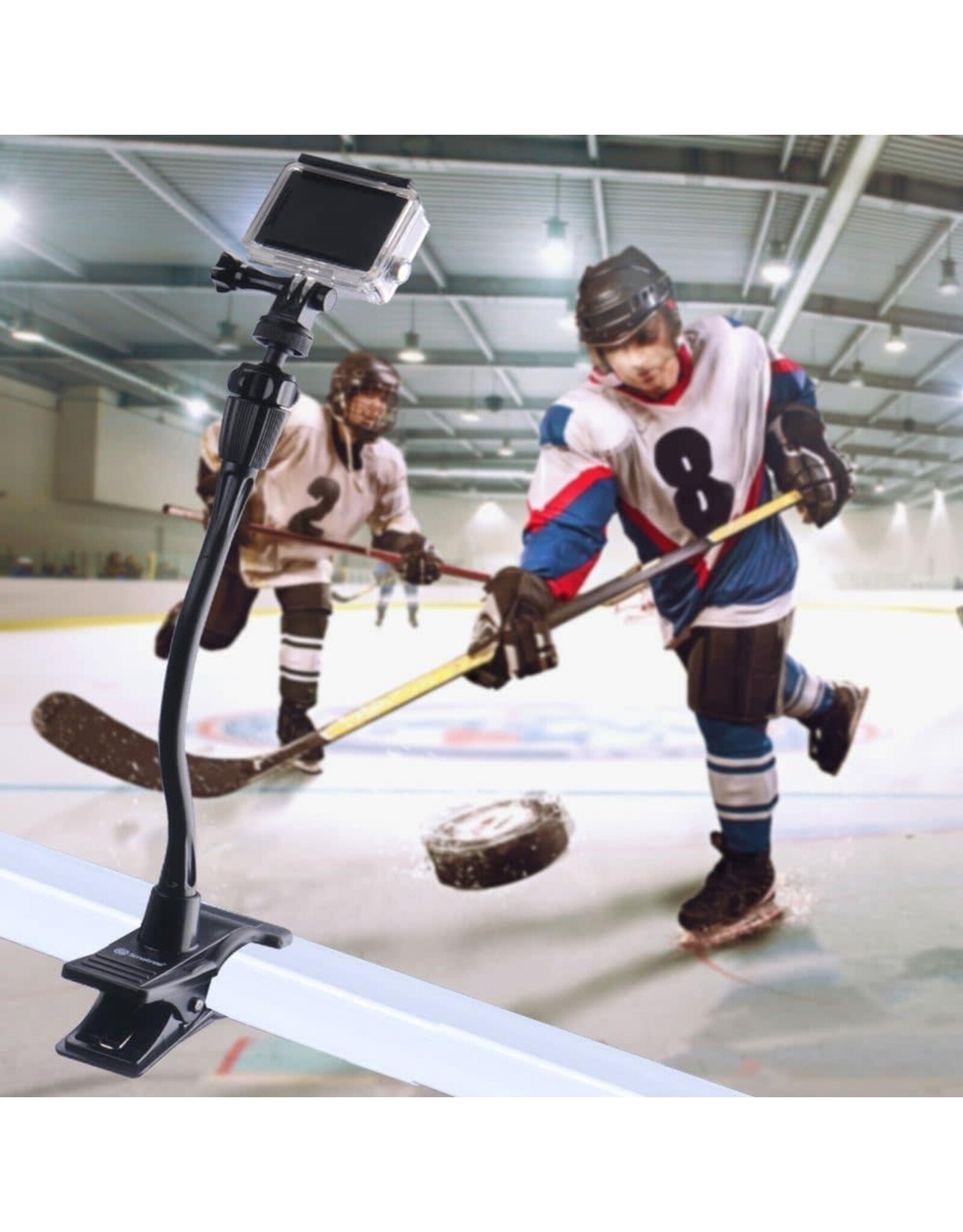 Smatree Flexible Jaws Flex Clamp Mount Gooseneck Extension  (OPEN BOX)