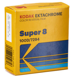 Kodak Ektachrome 100D Color Transparency Film #7294 (Super 8, 50' Roll)