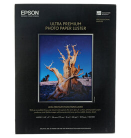 Epson Epson Ultra Premium Luster Photo Paper (8.5 x 11", 50 Sheets)