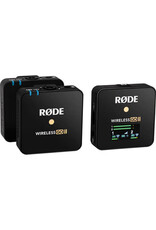 RODE Wireless GO II 2-Person Compact Digital Wireless Microphone System/Recorder (2.4 GHz, Black)