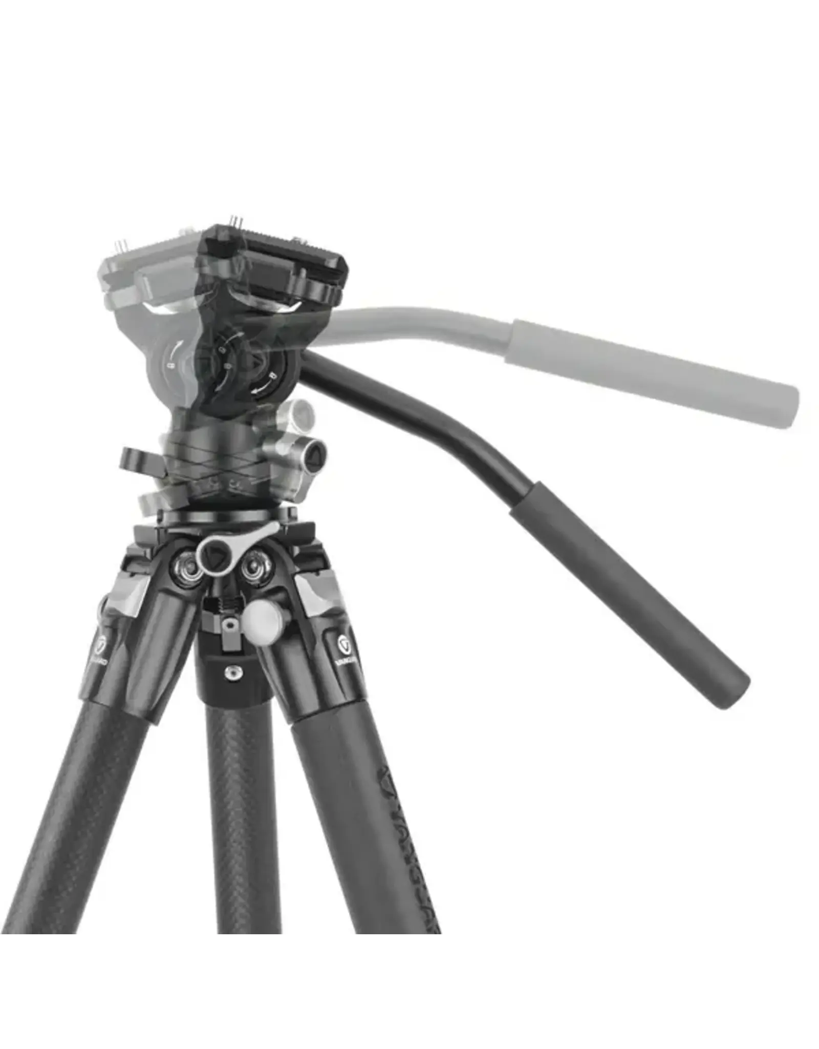 Vanguard Vanguard Alta Pro 3VLT 235CV10 Carbon Fiber Tripod with VEO PV-10 Video Head, QS-55P