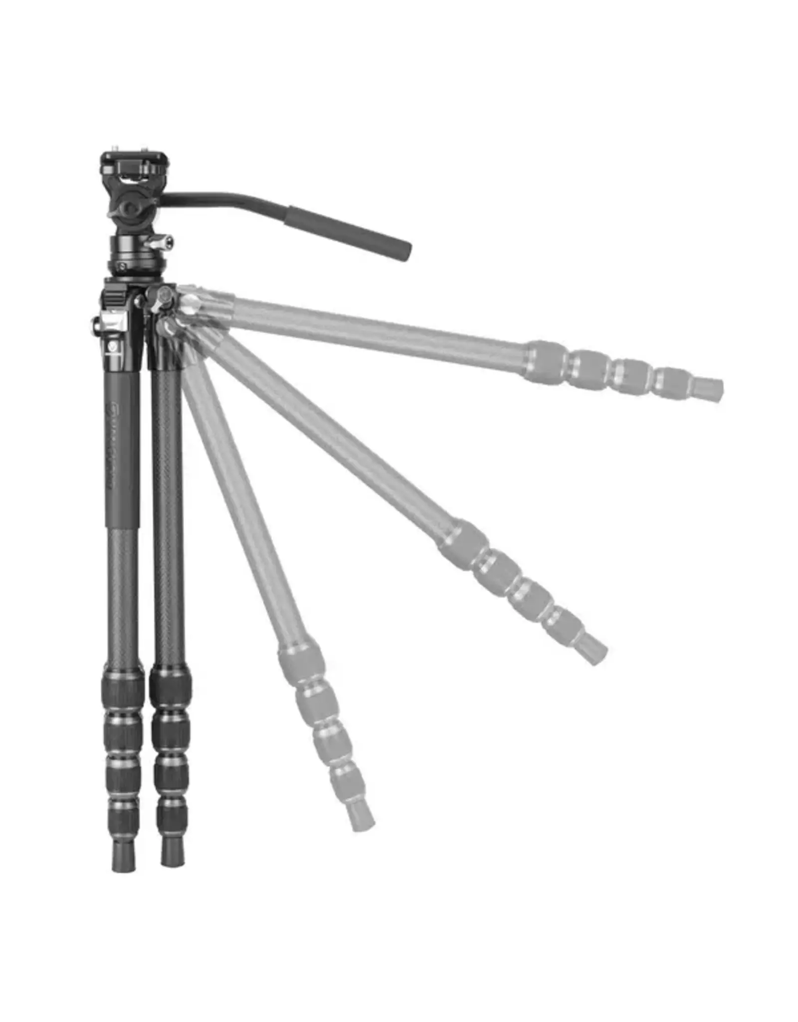 Vanguard Vanguard Alta Pro 3VLT 235CV10 Carbon Fiber Tripod with VEO PV-10 Video Head, QS-55P
