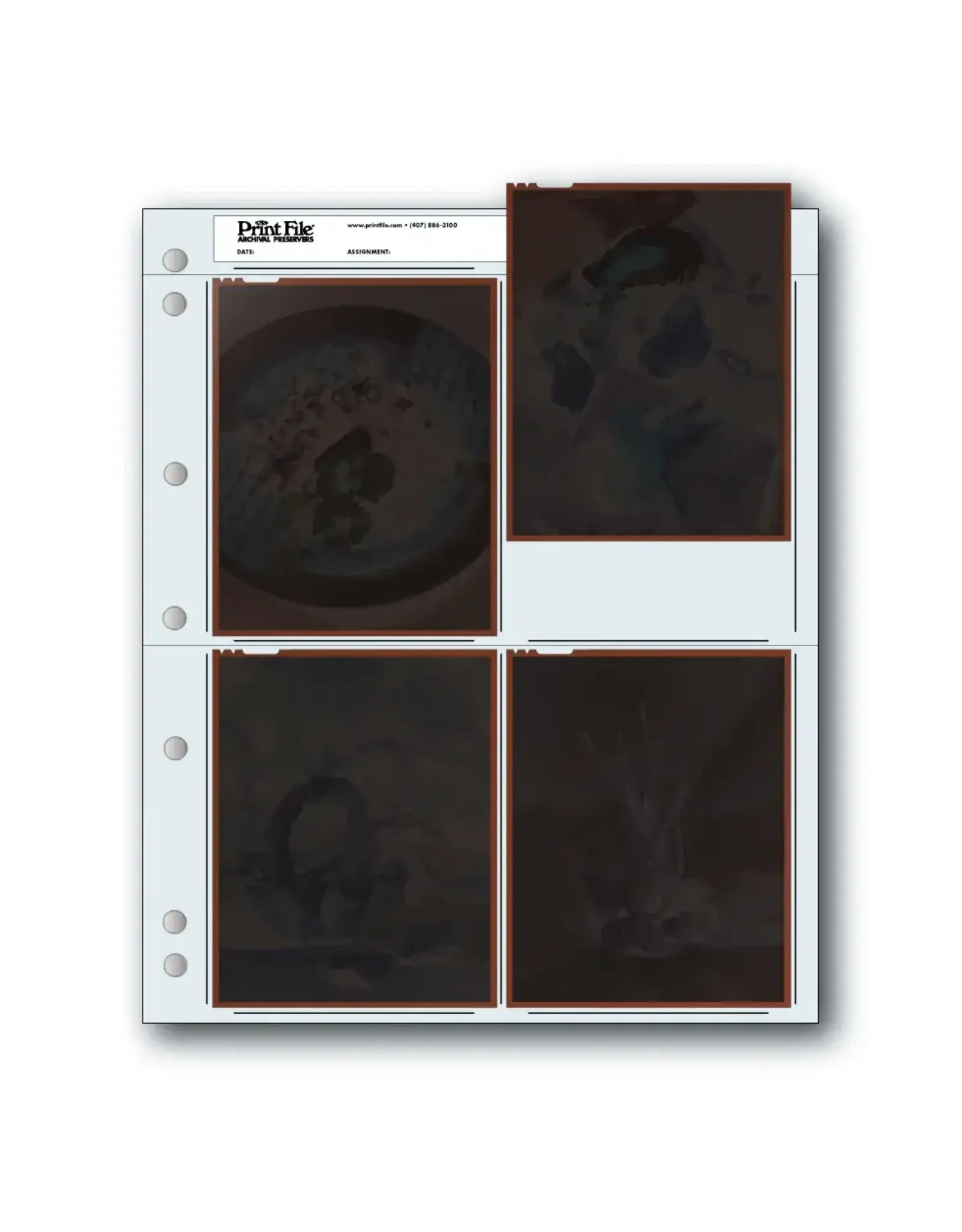 Print File Negative Preservers 45-4B