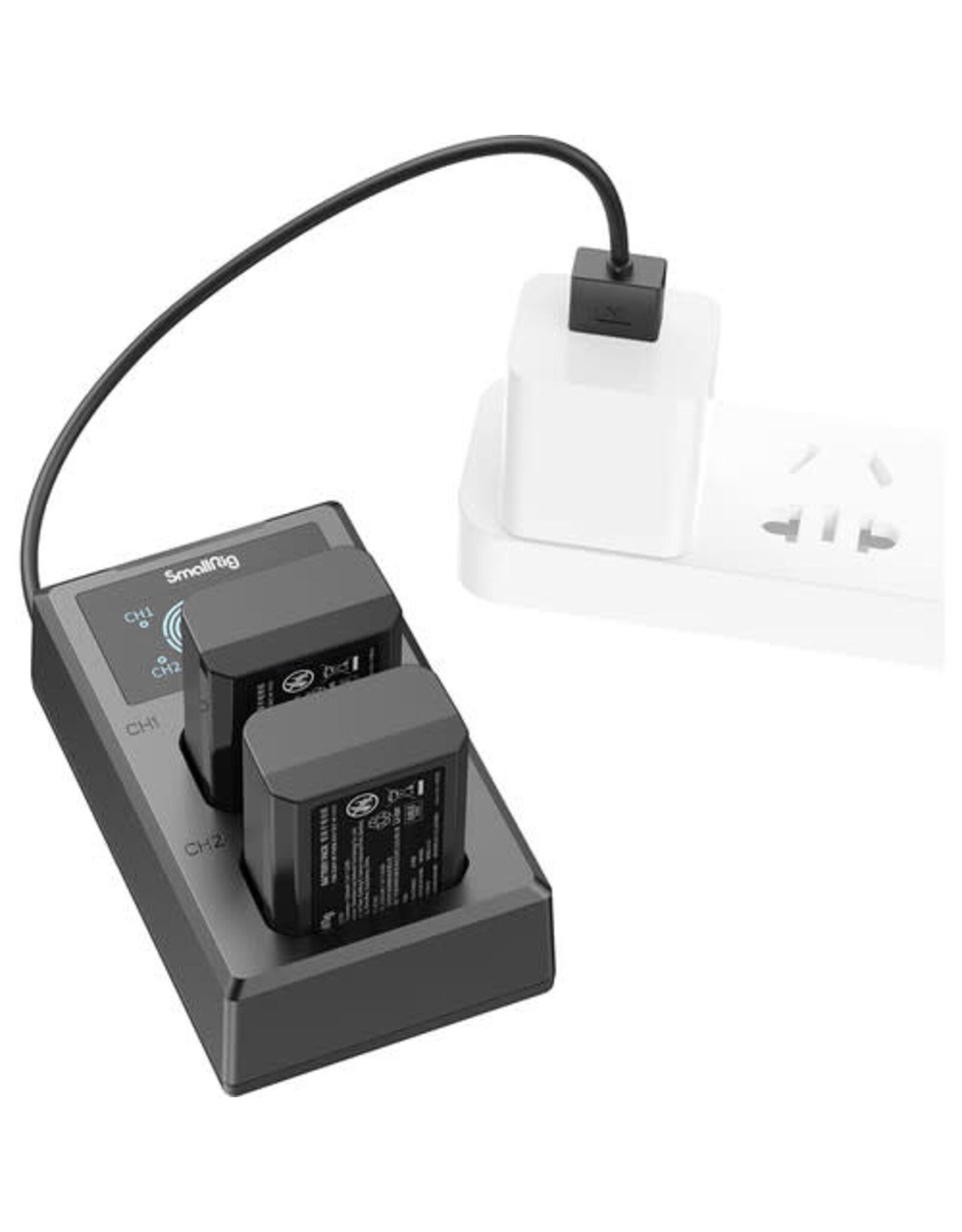 SmallRig SmallRig NP-FW50 Kit with 2 Batteries and 2-Bay USB Charger