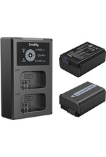 SmallRig SmallRig NP-FW50 Kit with 2 Batteries and 2-Bay USB Charger