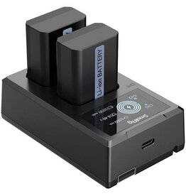 SmallRig SmallRig NP-FW50 Kit with 2 Batteries and 2-Bay USB Charger
