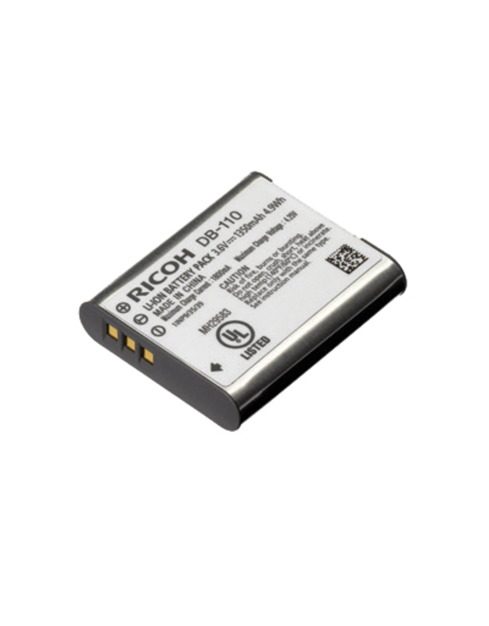 Pentax DB-110 Rechargeable Battery (works with GR III, WG-6, WG-8)