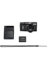 Canon Canon PowerShot ELPH 360 HS A Camera with Basic Bundle (Black)
