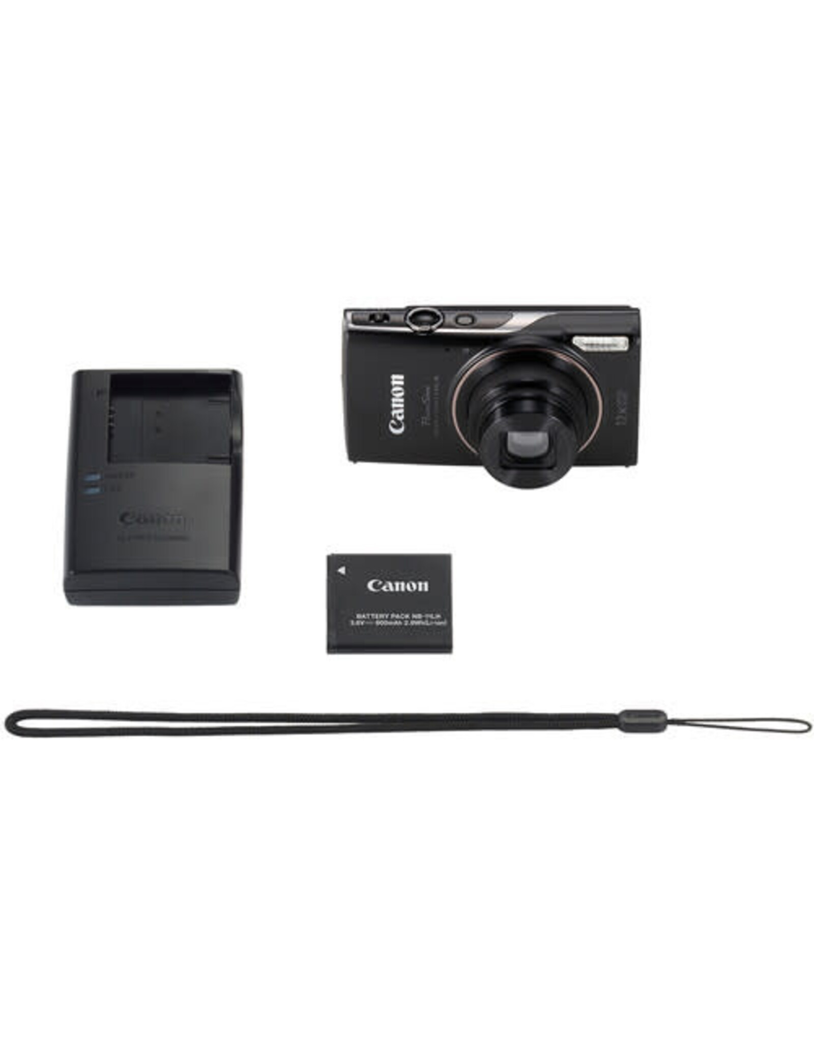 Canon Canon PowerShot ELPH 360 HS A Camera with Basic Bundle (Black)