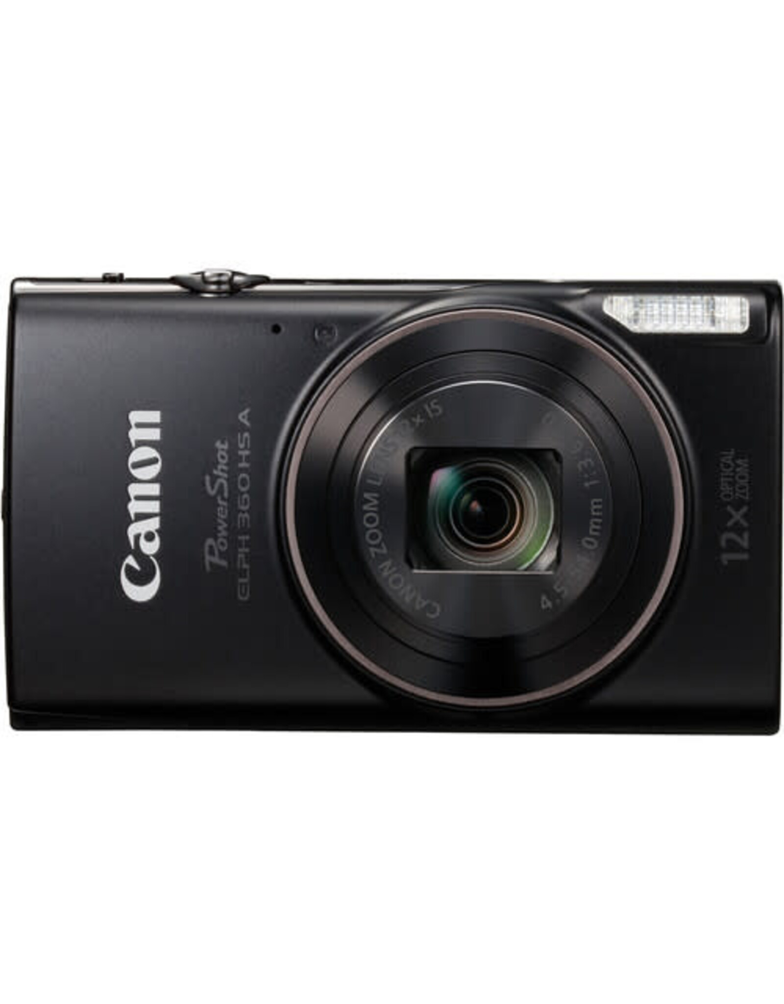 Canon Canon PowerShot ELPH 360 HS A Camera with Basic Bundle (Black)