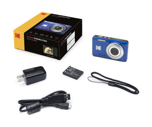 Kodak PIXPRO FZ55 Digital Camera (Blue) - Camera Concepts