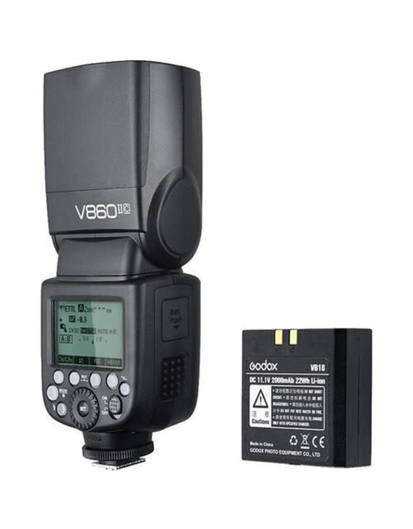 Godox Godox VING V860IIC TTL Li-Ion Flash Kit for Canon Cameras