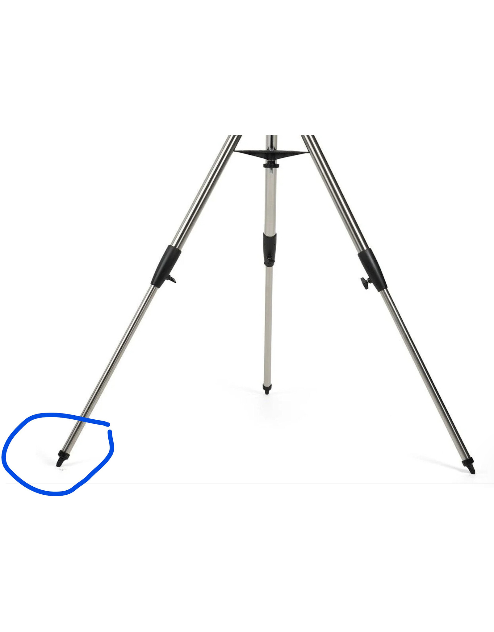 Celestron Celestron Soft Rubber and Plastic Tripod Feet for Nexstar SE Tripod (set of 3)