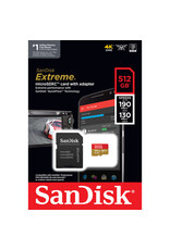 SanDisk 512GB Extreme UHS-I microSDXC Memory Card with SD Adapter