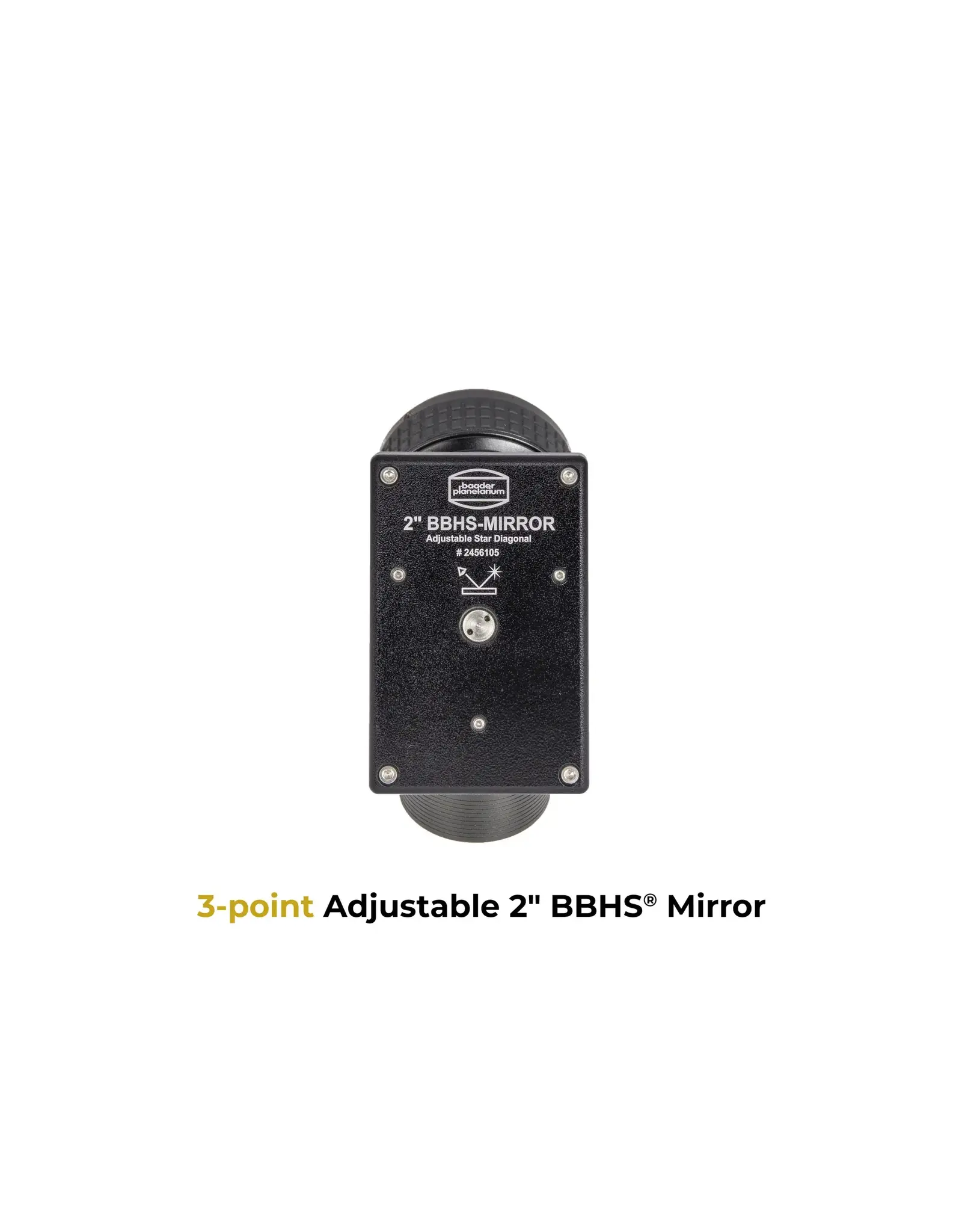Baader Planetarium Baader 2" BBHS ® Mirror Diagonal with 2" ClickLock Clamp and adjustment function