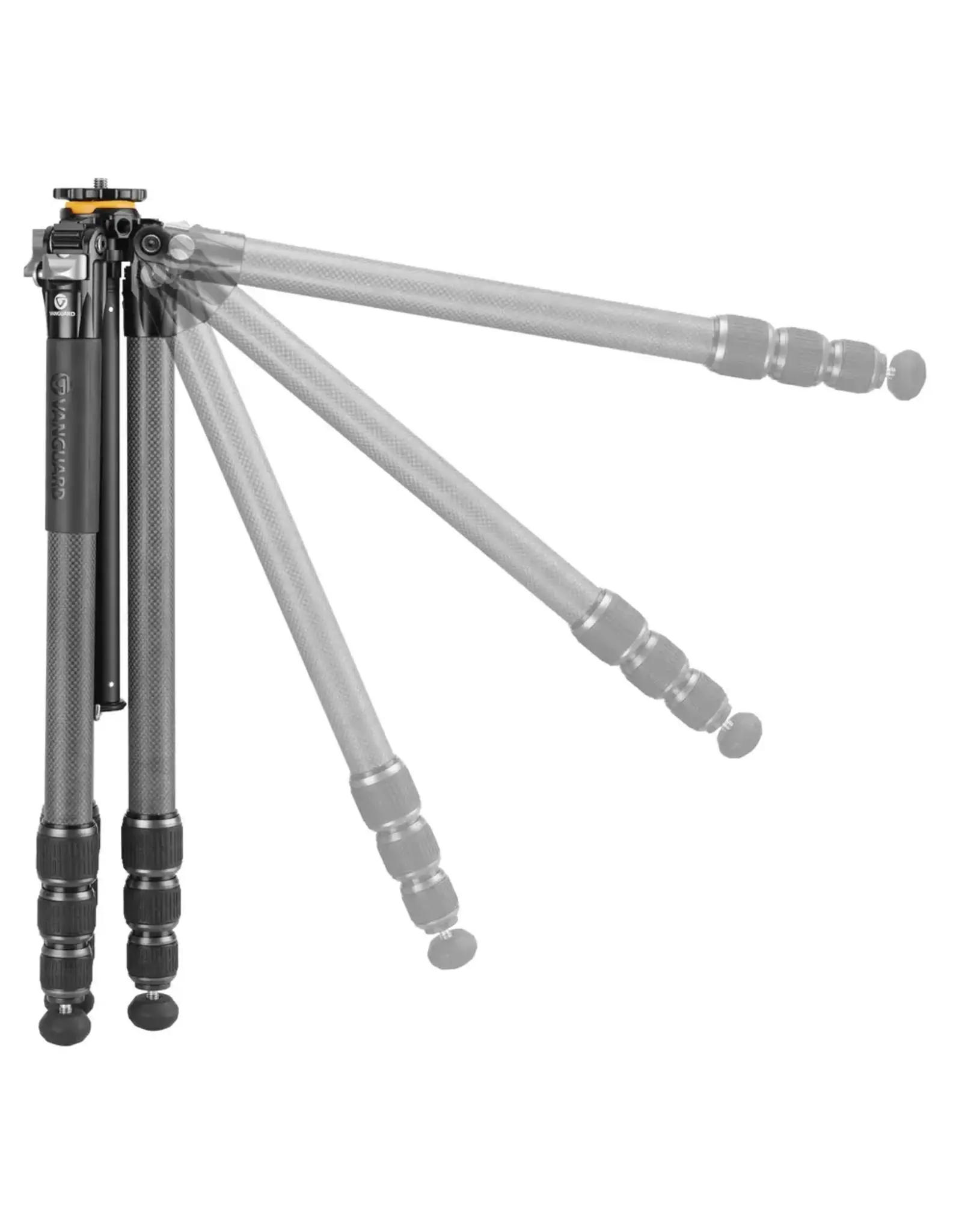Vanguard Carbon Fiber Tripod with VEO BH-250S Ball Head, QS-62 V3