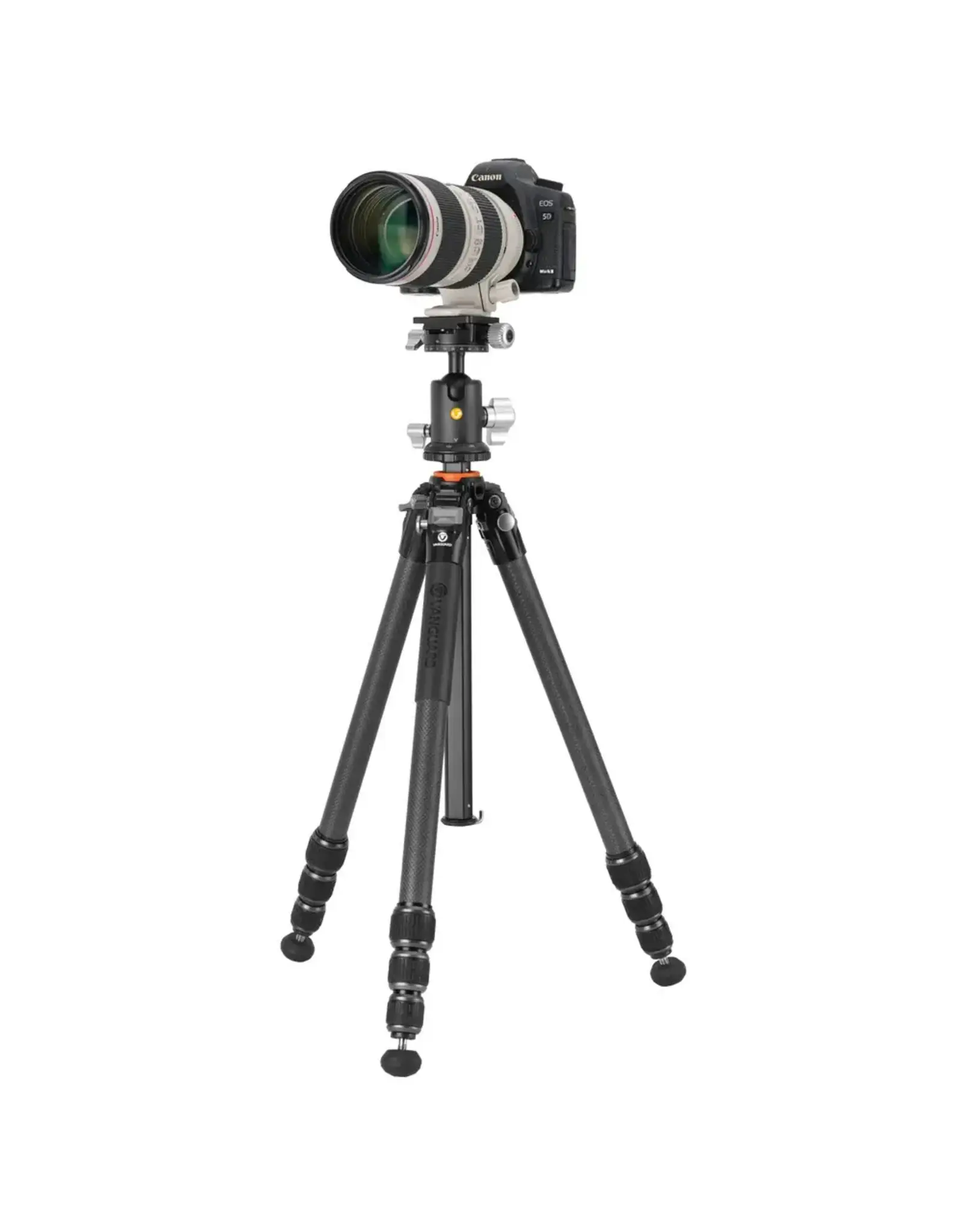 Vanguard Carbon Fiber Tripod with VEO BH-160S Ball Head, QS-62 V3