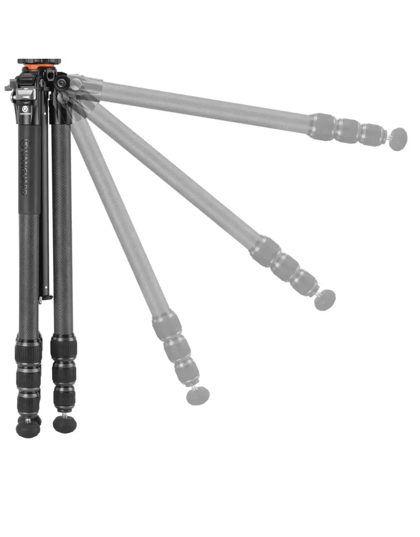 Vanguard Carbon Fiber Tripod with VEO BH-160S Ball Head, QS-62 V3