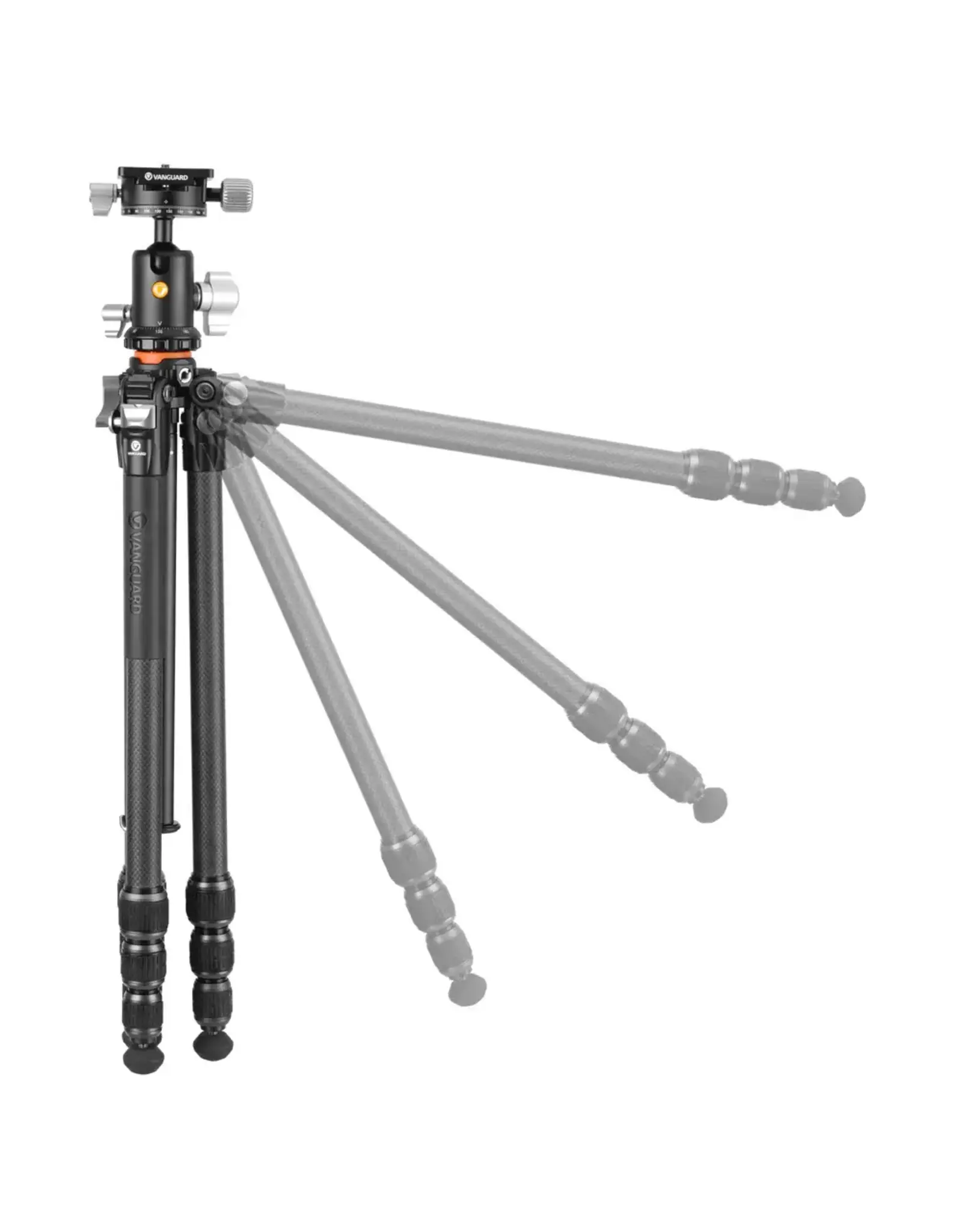 Vanguard Carbon Fiber Tripod with VEO BH-110S Ball Head, QS-62 V3