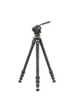 Vanguard Aluminum Video Tripod with VEO PV-14 Video Head with Counter Balance, QS-71P