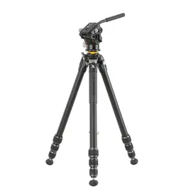 Vanguard Aluminum Video Tripod with VEO PV-14 Video Head with Counter Balance, QS-71P