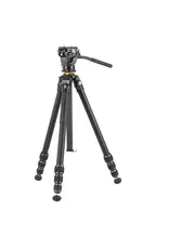 Vanguard Aluminum Video Tripod with VEO PV-14 Video Head with Counter Balance, QS-71P
