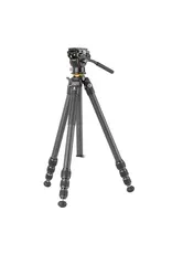 Vanguard Carbon FIber Video Tripod with VEO PV-14 Video Head with Counter Balance, QS-71P