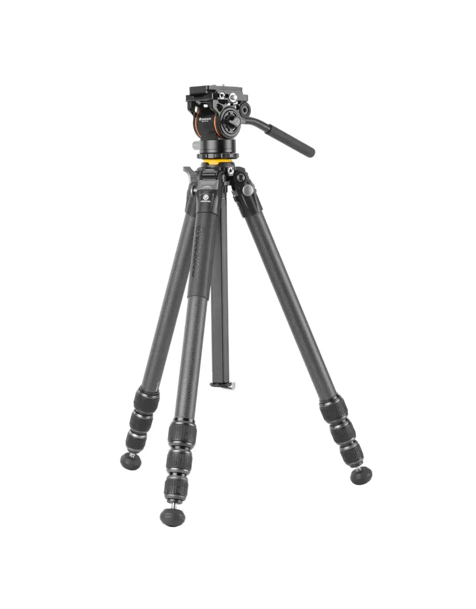Vanguard Carbon FIber Video Tripod with VEO PV-14 Video Head with Counter Balance, QS-71P
