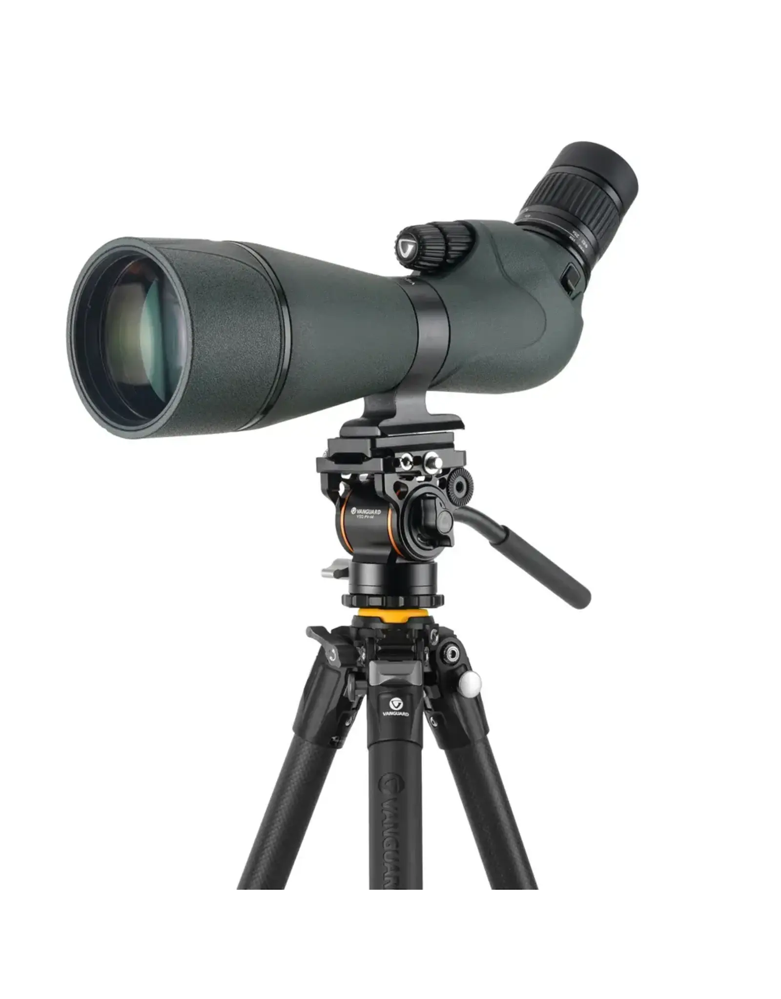 Vanguard Carbon FIber Video Tripod with VEO PV-14 Video Head with Counter Balance, QS-71P