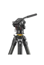 Vanguard Carbon FIber Video Tripod with VEO PV-14 Video Head with Counter Balance, QS-71P