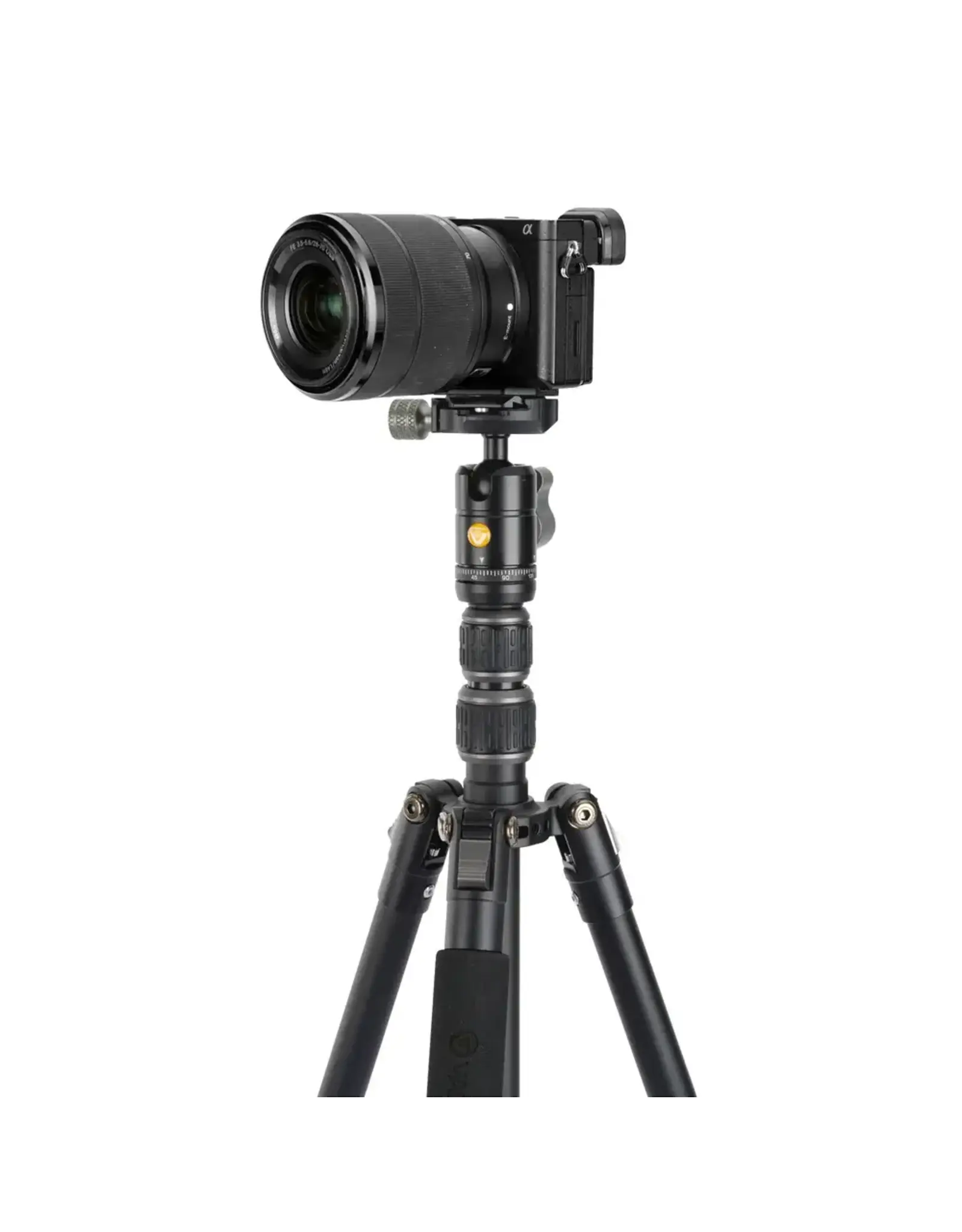 Vanguard VEO 3 GO 204AB (Gen 2) Aluminum Travel-Size Camera & Video Tripod w/ Ball Head