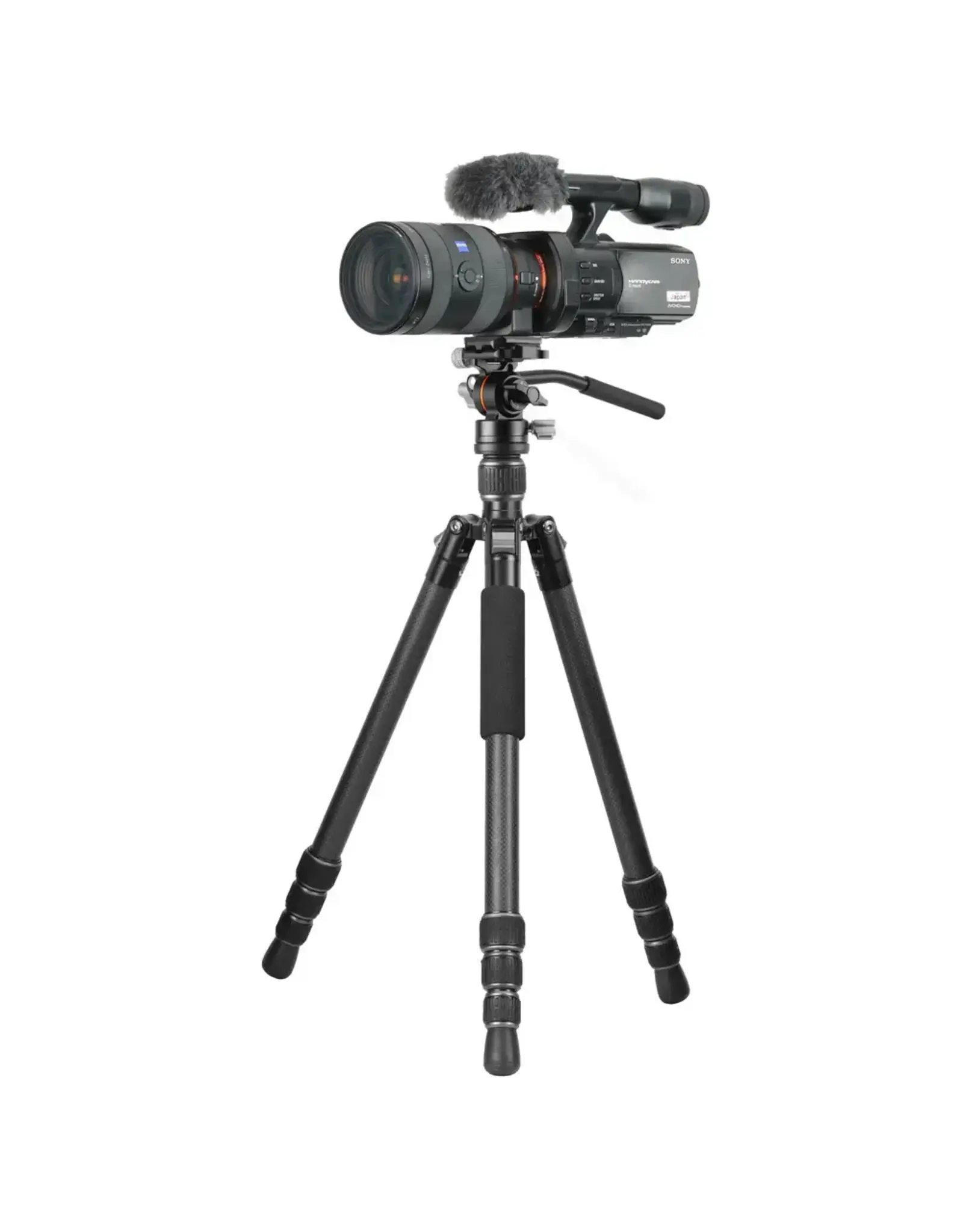 Vanguard Vanguard Vesta GO 264 CV12 Carbon Travel Tripod w/ Counterbalancing Video Head