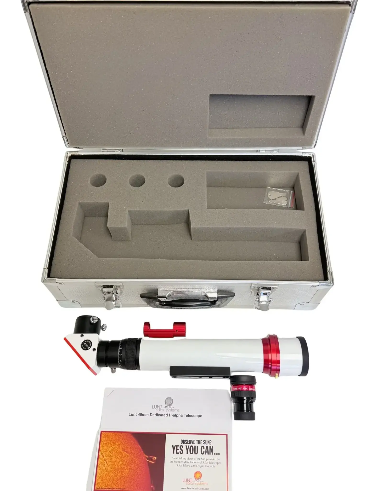 Lunt Lunt LS40THa Standard Kit - 40mm Dedicated H-Alpha Solar Telescope