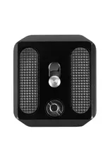 Vanguard Vanguard QS-55P Quick Shoe: Arca-Compatible Quick-Release Plate with Safety Pin