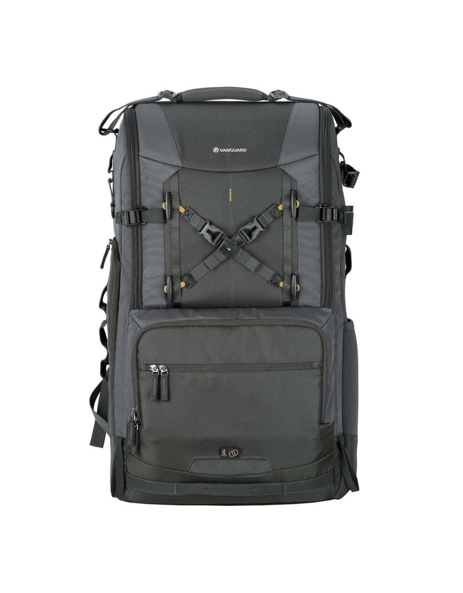 Vanguard Vanguard ALTA SKY 69 Professional Super-Telephoto Camera Backpack – Fits Up to 1200mm Attached, 17" Laptop & 13" Tablet Storage, 49L Capacity