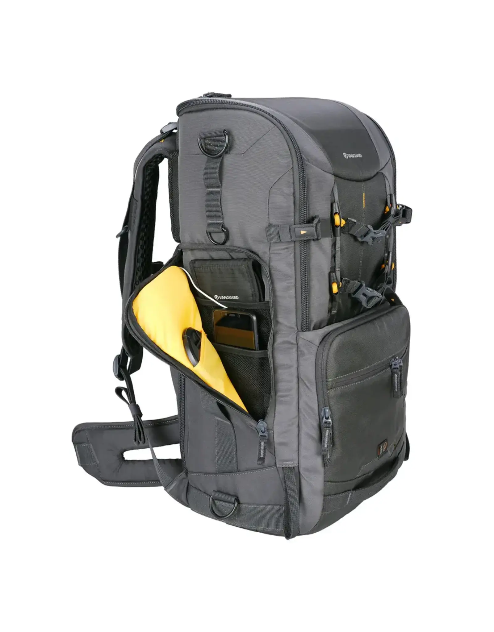 Vanguard Vanguard ALTA SKY 69 Professional Super-Telephoto Camera Backpack – Fits Up to 1200mm Attached, 17" Laptop & 13" Tablet Storage, 49L Capacity