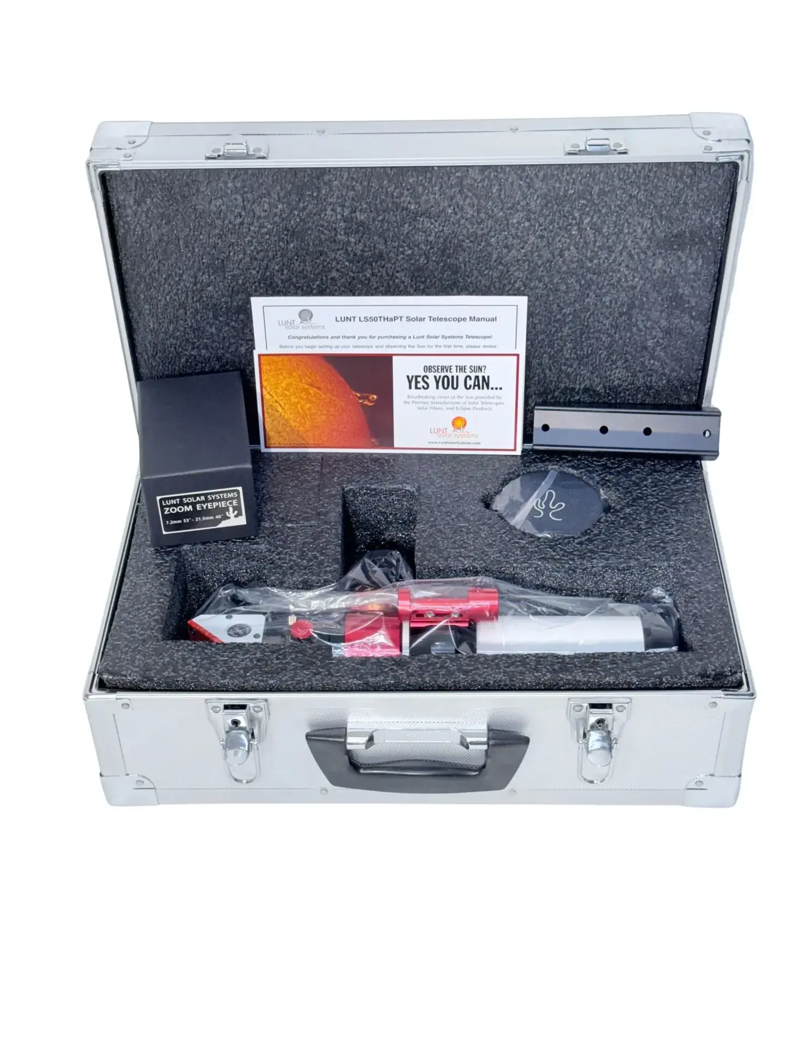 Lunt Lunt LS50THa Premium Kit - 50mm Dedicated H-Alpha Solar Telescope