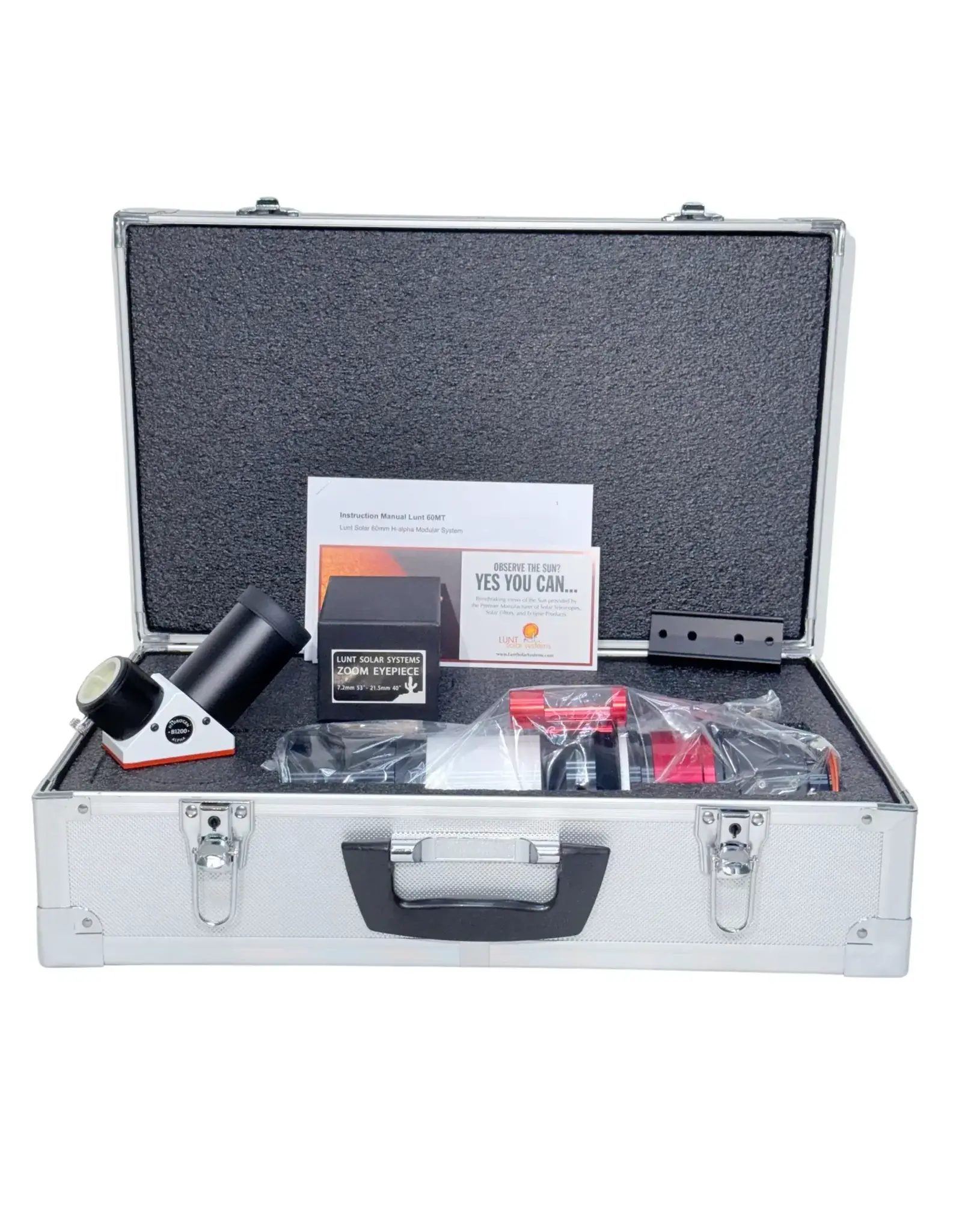 Lunt Lunt LS60MT Enhanced Kit - 60mm Universal Day & Night Modular Telescope
